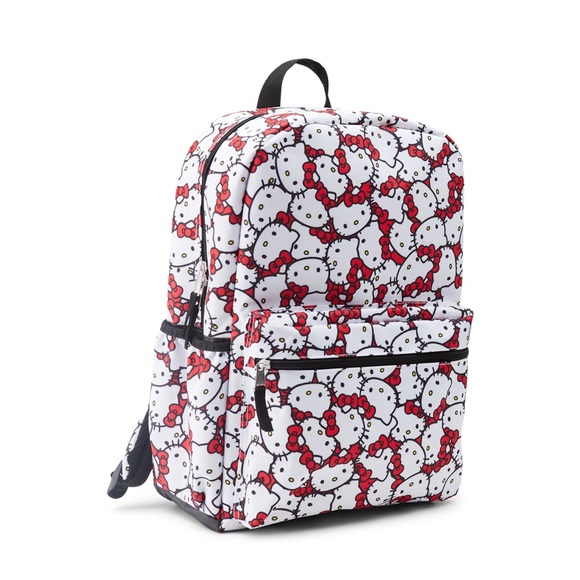 Hello Kitty Girls 17" Backpack Multi Color, White - Picture 2 of 3